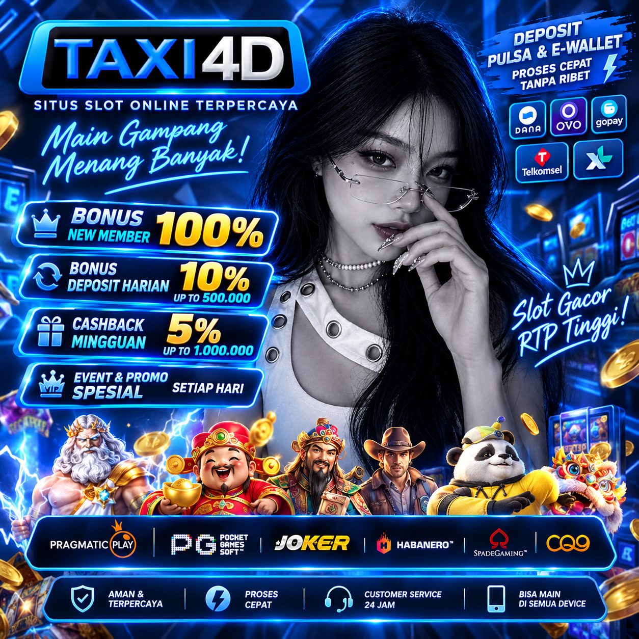 TAXI4D : Visual Mulus Tanpa Patah-Patah, Bikin Betah Seharian